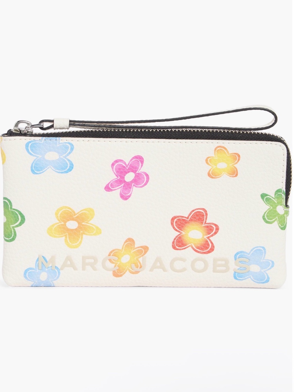 Marc Jacobs Multicolor Floral Wristlet Pouch
